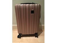 tripp blush retro suitcase